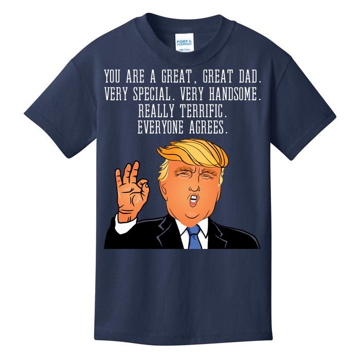 Donald Trump Father s Day Kids T-Shirt