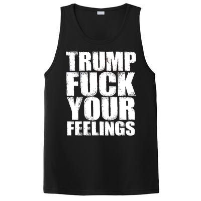 Donald Trump Fuck Your Feelings President PosiCharge Competitor Tank