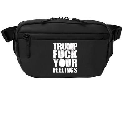 Donald Trump Fuck Your Feelings President Crossbody Pack