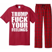 Donald Trump Fuck Your Feelings President Pajama Set