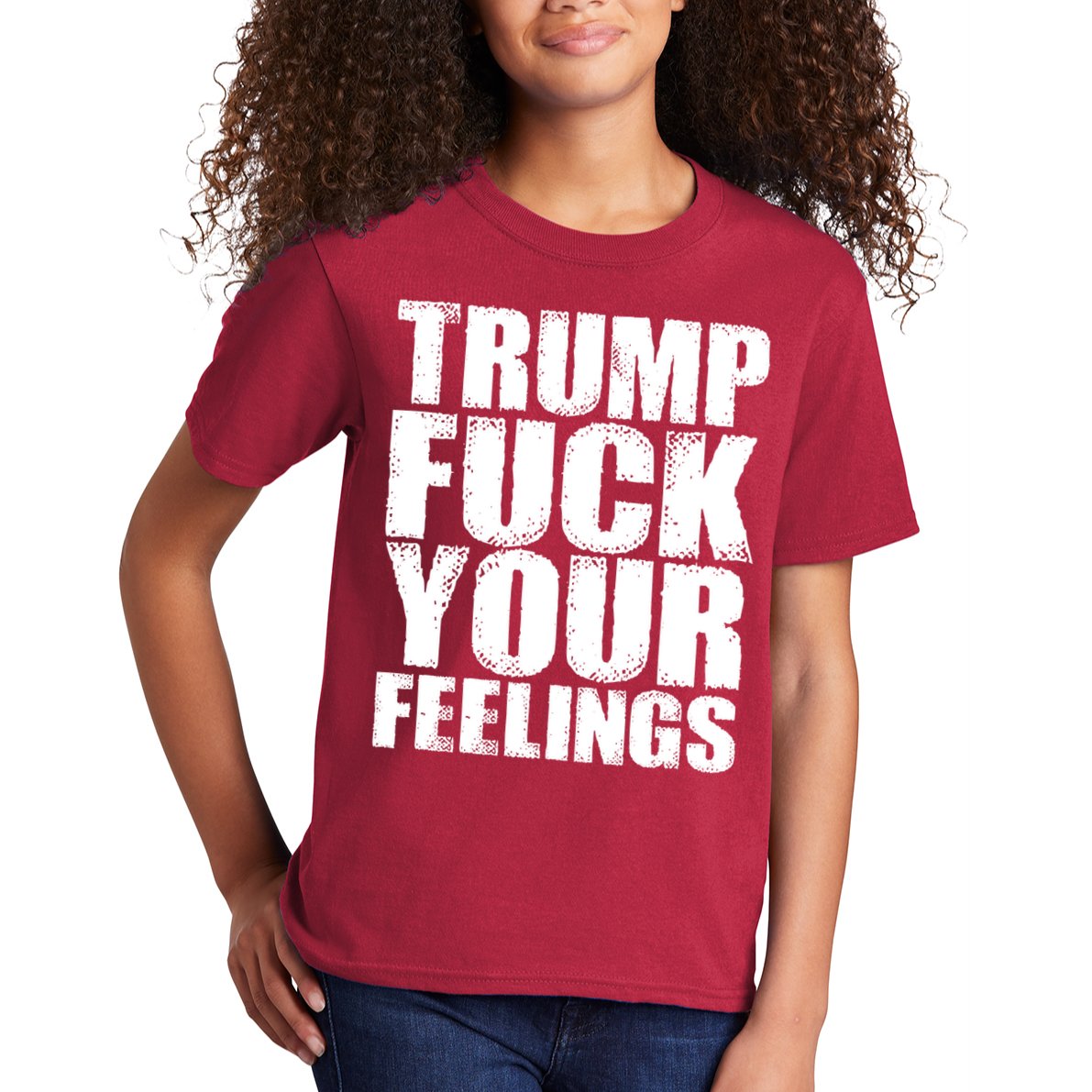 Donald Trump Fuck Your Feelings President Kids T-Shirt