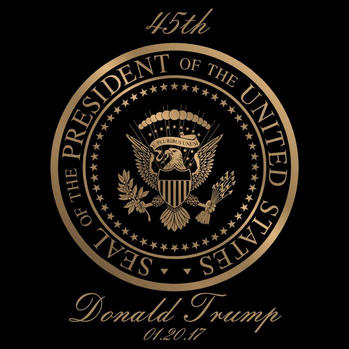 Donald Trump Gold Seal - 45th President Flatbill Hat