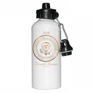 Donald Trump Gold Seal - 45th President Aluminum Water Bottle