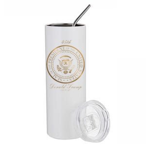 Donald Trump Gold Seal - 45th President Stainless Steel Tumbler