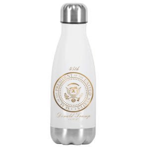 Donald Trump Gold Seal - 45th President Stainless Steel Insulated Water Bottle