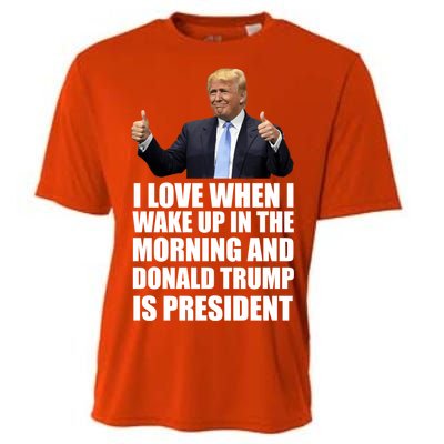 Donald Trump Is My President Cooling Performance Crew T-Shirt