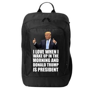 Donald Trump Is My President City Backpack