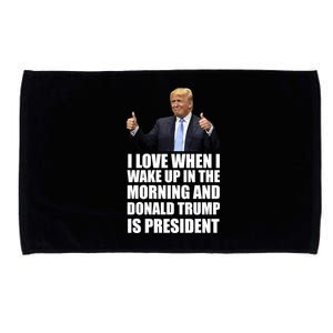 Donald Trump Is My President Microfiber Hand Towel