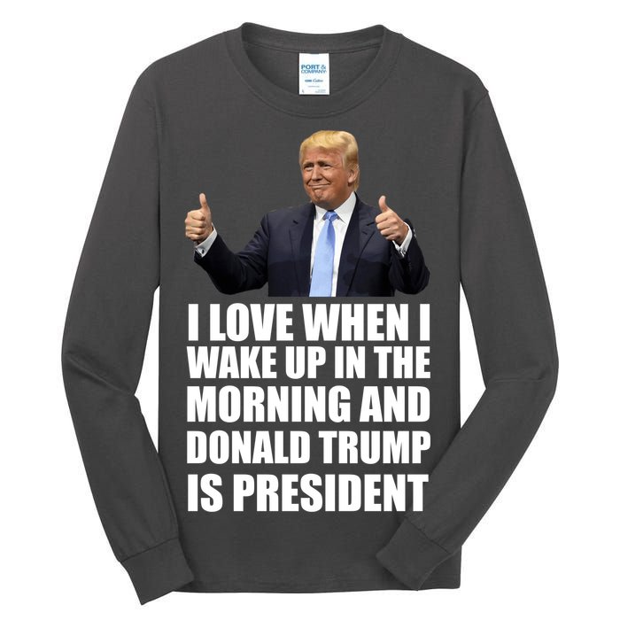 Donald Trump Is My President Tall Long Sleeve T-Shirt