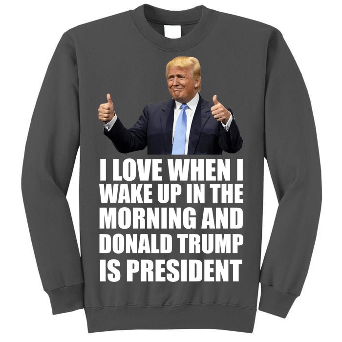 Donald Trump Is My President Tall Sweatshirt