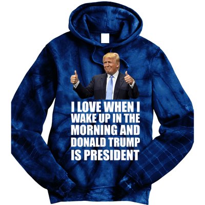 Donald Trump Is My President Tie Dye Hoodie