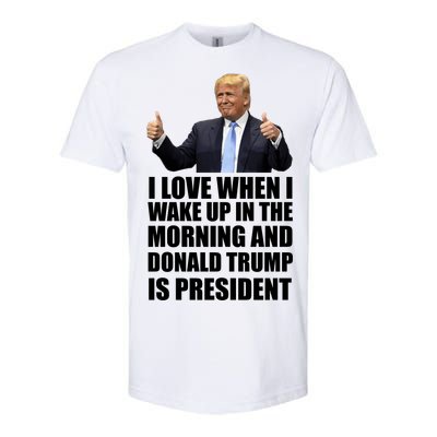 Donald Trump Is My President Softstyle CVC T-Shirt