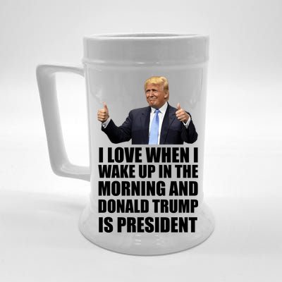 Donald Trump Is My President Beer Stein