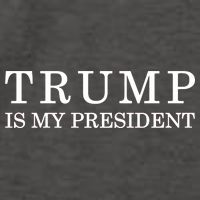 Donald Trump Is My President 45th POTUS Vector Backpack