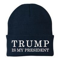 Donald Trump Is My President 45th POTUS Knit Cap Winter Beanie