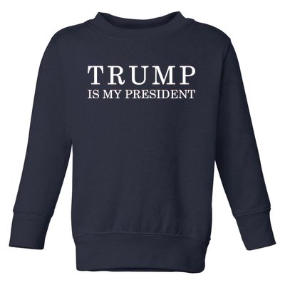 Donald Trump Is My President 45th POTUS Toddler Sweatshirt