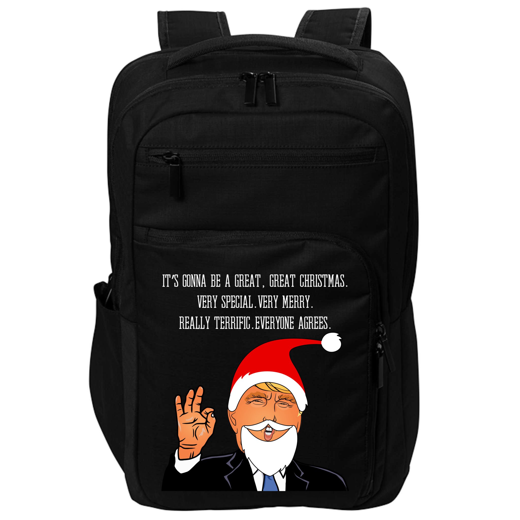 Donald Trump It's Gonna Be A Great Christmas Impact Tech Backpack