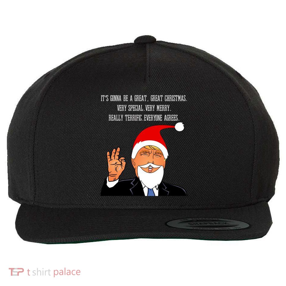 Donald Trump It's Gonna Be A Great Christmas Wool Snapback Cap