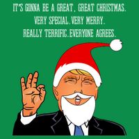 Donald Trump It's Gonna Be A Great Christmas Button