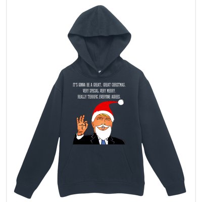 Donald Trump It's Gonna Be A Great Christmas Urban Pullover Hoodie