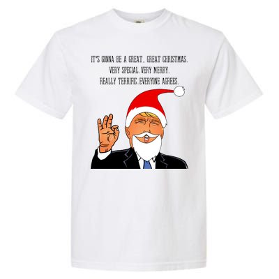 Donald Trump It's Gonna Be A Great Christmas Garment-Dyed Heavyweight T-Shirt