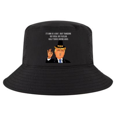 Donald Trump It's Gonna Be A Great Thanksgiving Cool Comfort Performance Bucket Hat