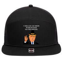 Donald Trump It's Gonna Be A Great Thanksgiving 7 Panel Mesh Trucker Snapback Hat