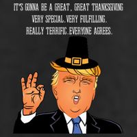 Donald Trump It's Gonna Be A Great Thanksgiving 7 Panel Mesh Trucker Snapback Hat