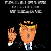 Donald Trump It's Gonna Be A Great Thanksgiving Tall T-Shirt