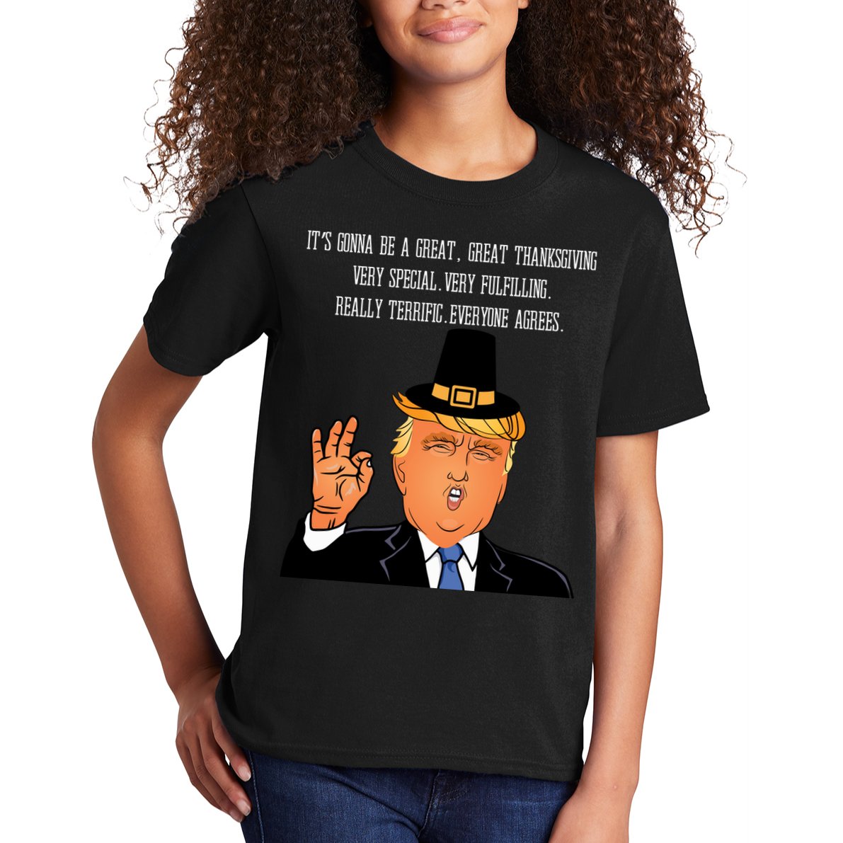 Donald Trump It's Gonna Be A Great Thanksgiving Kids T-Shirt