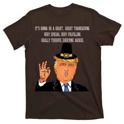 Donald Trump It's Gonna Be A Great Thanksgiving T-Shirt