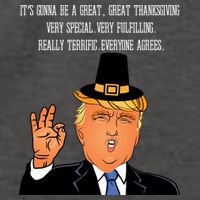 Donald Trump It's Gonna Be A Great Thanksgiving Vector Backpack