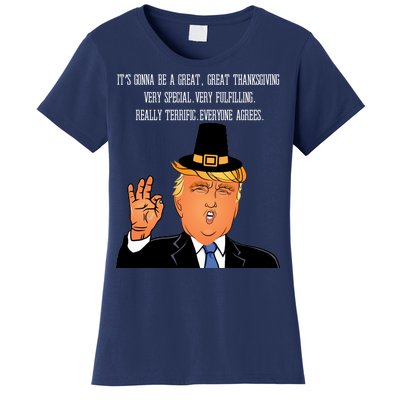 Donald Trump It's Gonna Be A Great Thanksgiving Women's T-Shirt