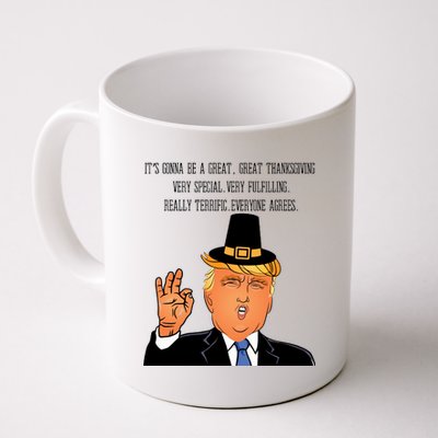 Donald Trump It's Gonna Be A Great Thanksgiving Coffee Mug