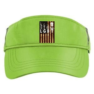 Donald Trump LGBT Liberity Guns Beer Trump USA Flag Adult Drive Performance Visor