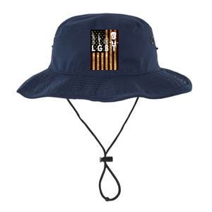 Donald Trump LGBT Liberity Guns Beer Trump USA Flag Legacy Cool Fit Booney Bucket Hat