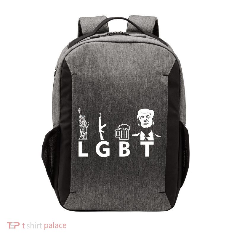 Donald Trump LGBT Liberty Guns Beer Trump Vector Backpack