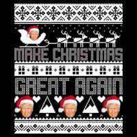 Donald Trump Make Christmas Great Again Ugly Christmas Impact Tech Backpack