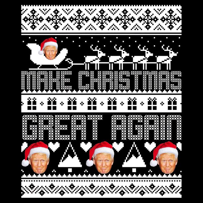 Donald Trump Make Christmas Great Again Ugly Christmas Impact Tech Backpack