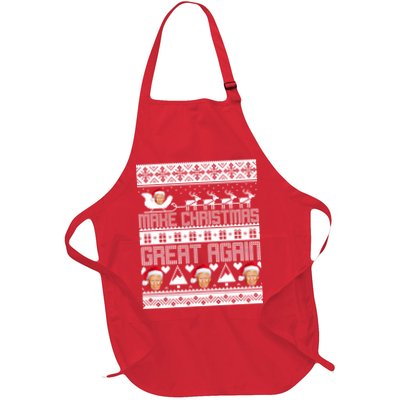 Donald Trump Make Christmas Great Again Ugly Christmas Apron