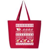 Donald Trump Make Christmas Great Again Ugly Christmas 25L Jumbo Tote