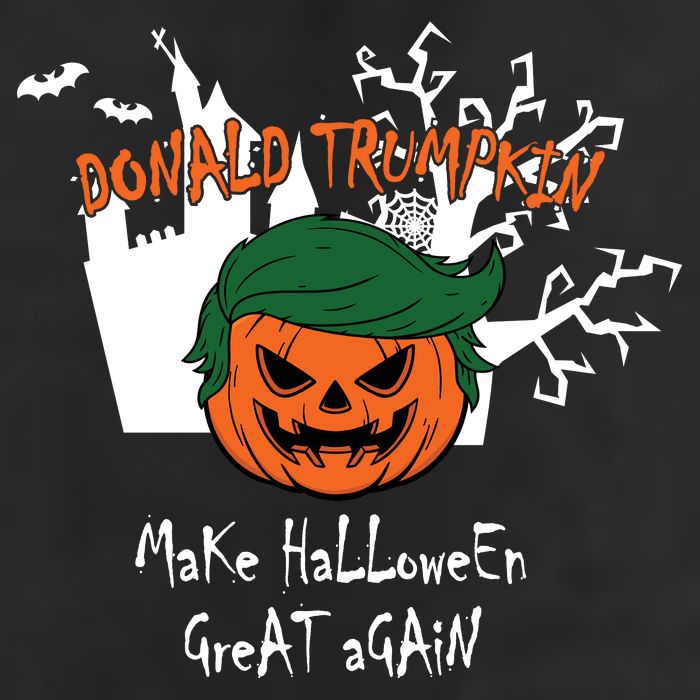 Donald Trump Make Halloween Great Again 7 Panel Mesh Trucker Snapback Hat