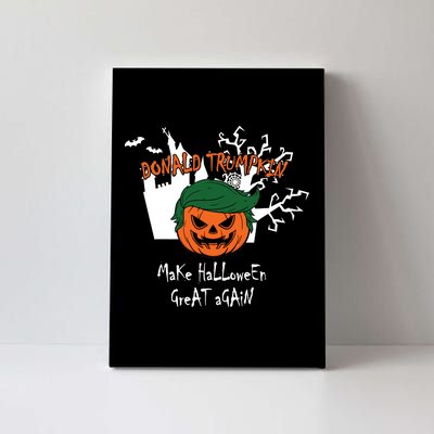 Donald Trump Make Halloween Great Again Canvas