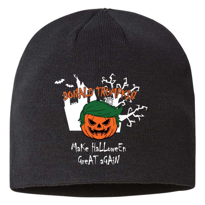 Donald Trump Make Halloween Great Again Sustainable Beanie