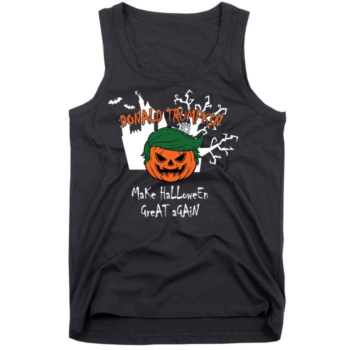 Donald Trump Make Halloween Great Again Tank Top