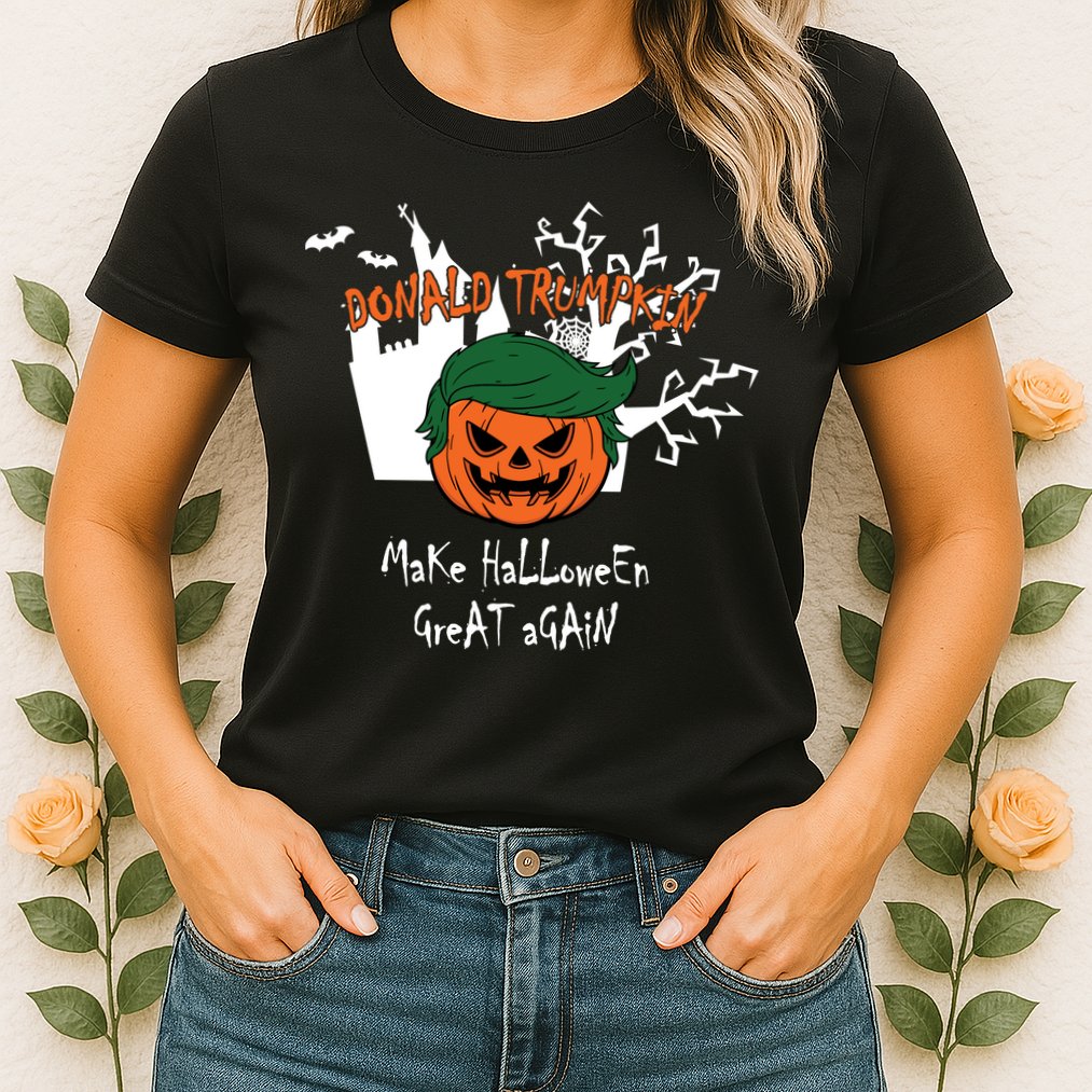 Donald Trump Make Halloween Great Again Womens T-Shirt