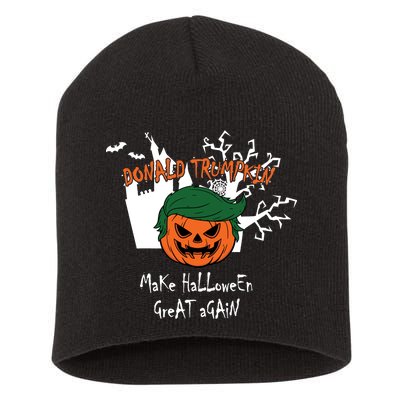 Donald Trump Make Halloween Great Again Short Acrylic Beanie