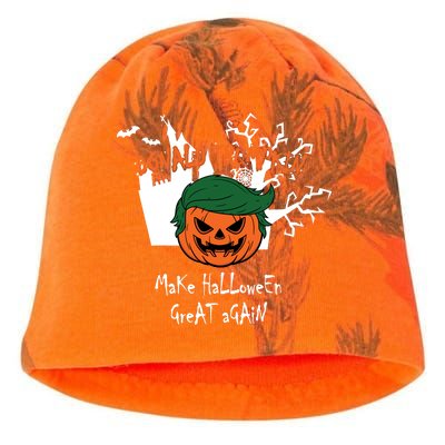 Donald Trump Make Halloween Great Again Kati - Camo Knit Beanie