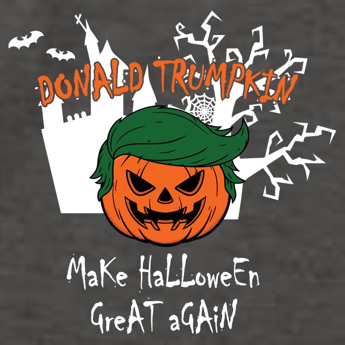 Donald Trump Make Halloween Great Again Vector Backpack