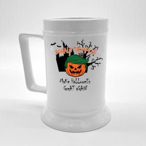 Donald Trump Make Halloween Great Again Beer Stein